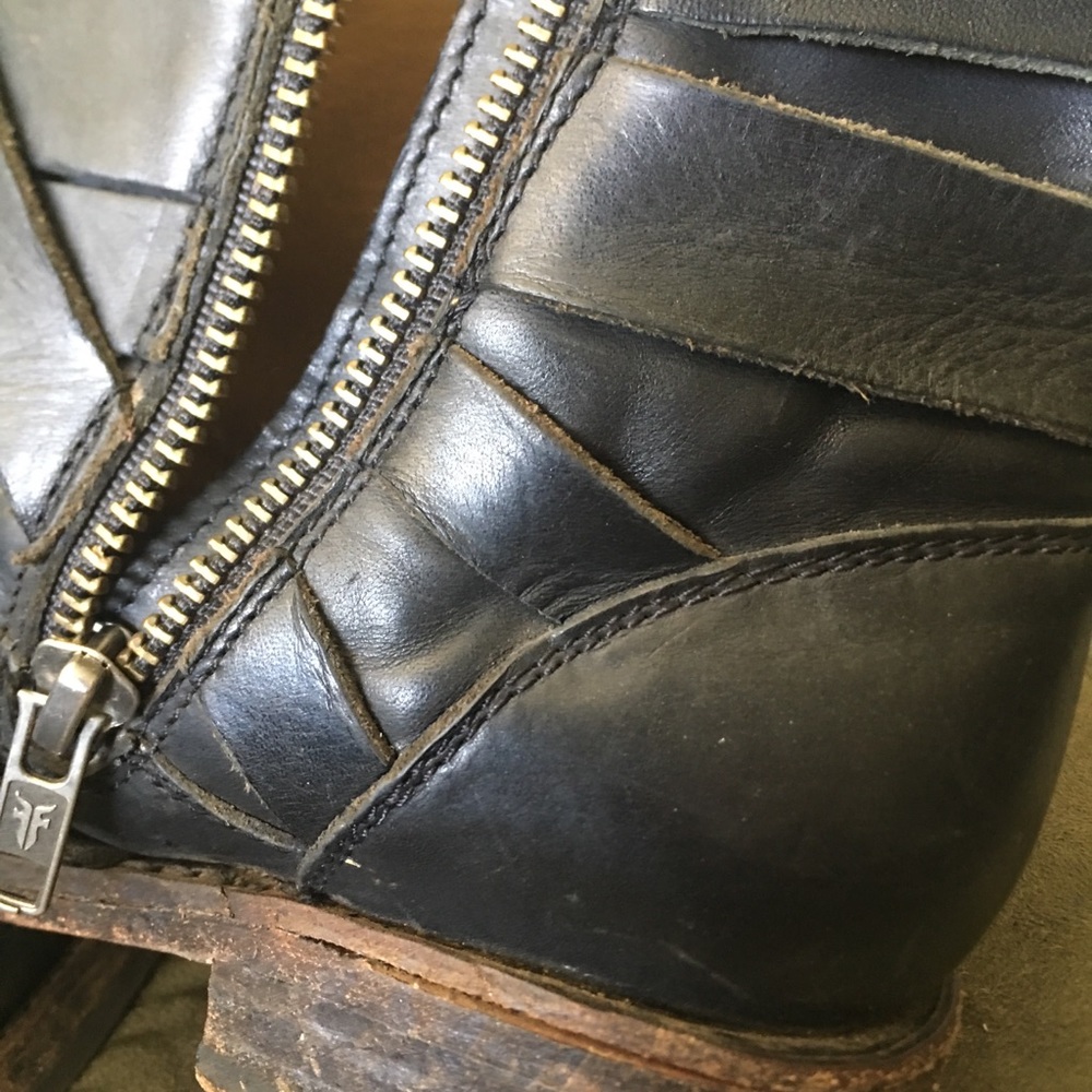 Strappy Veronica Frye boots